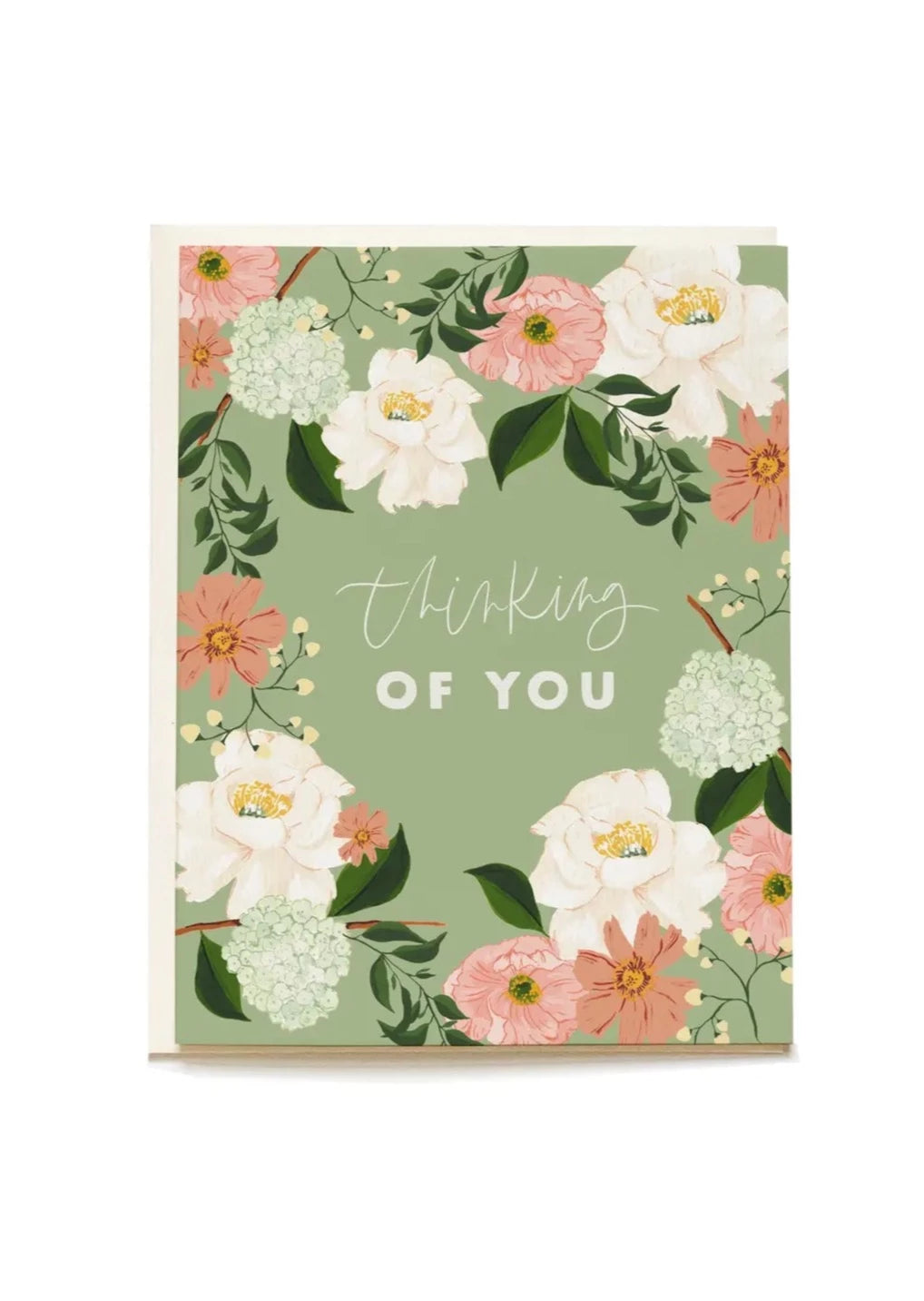 Sage Rose Sympathy Card