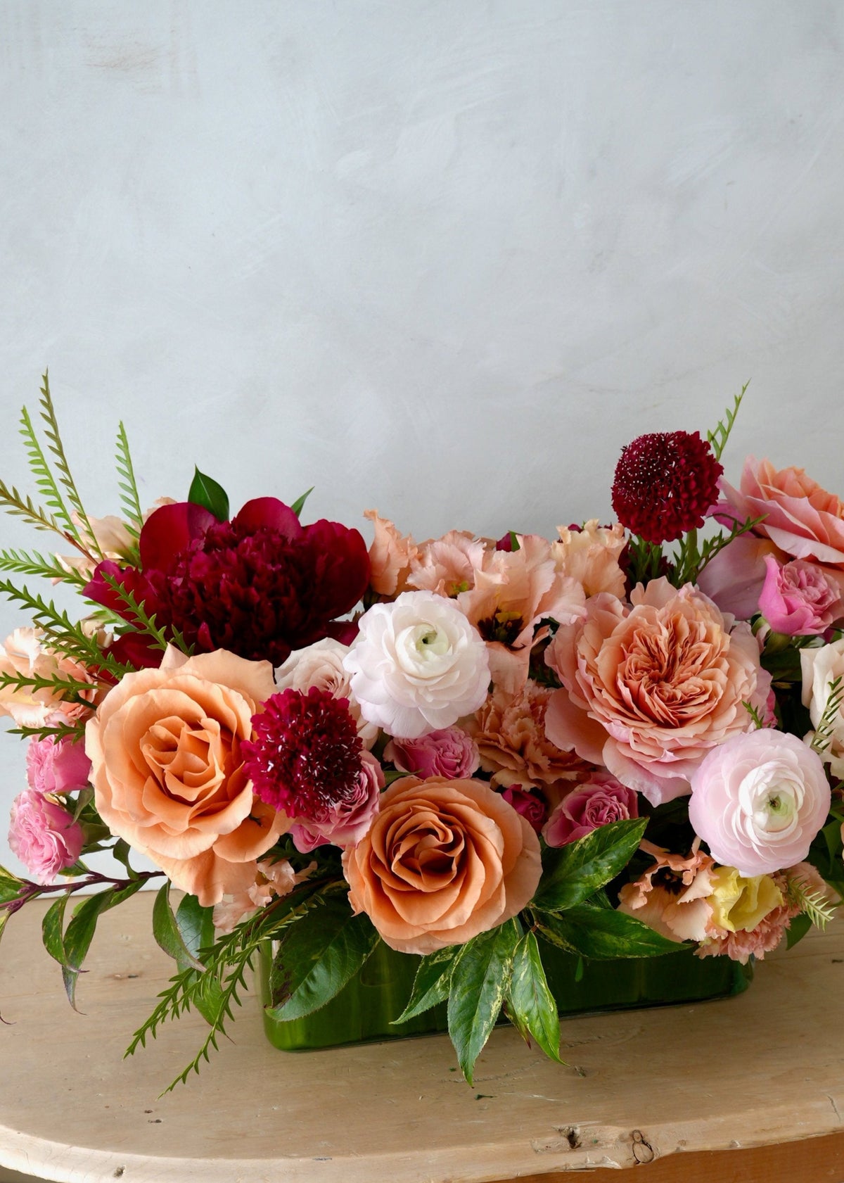 Center Of Attention Long &amp; Low Centerpiece