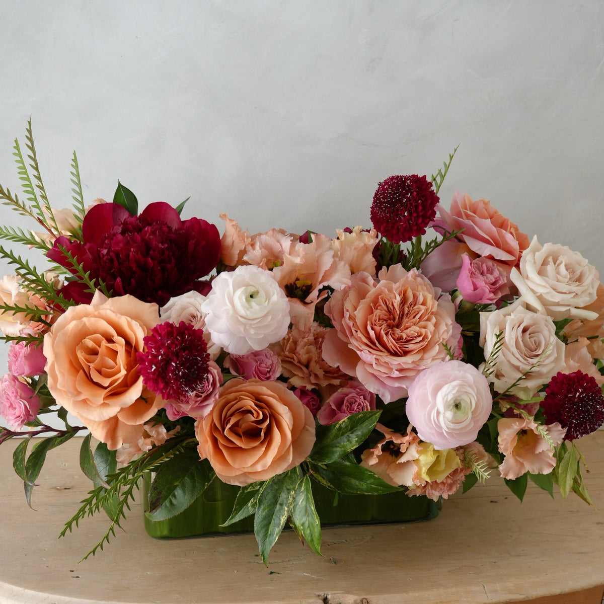 Center Of Attention Long &amp; Low Centerpiece