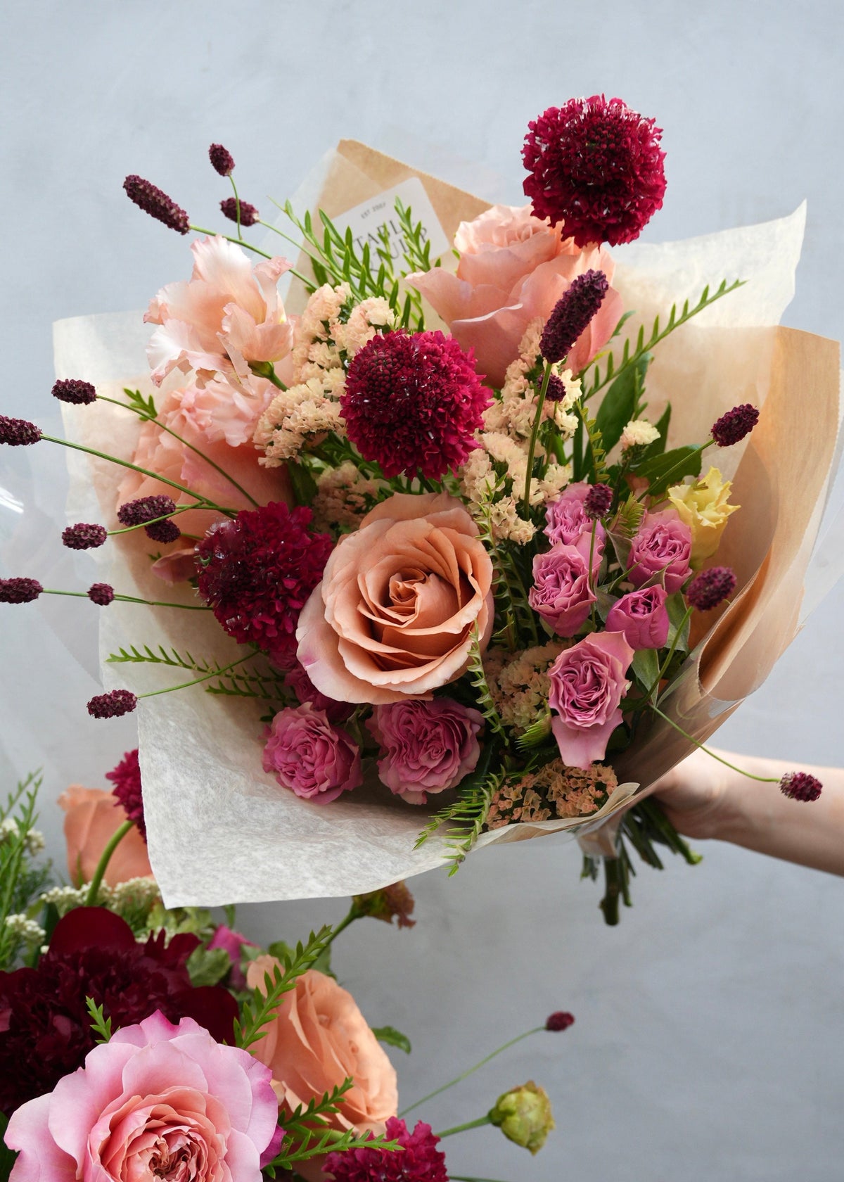 Center Of Attention Hand-Wrapped Bouquet