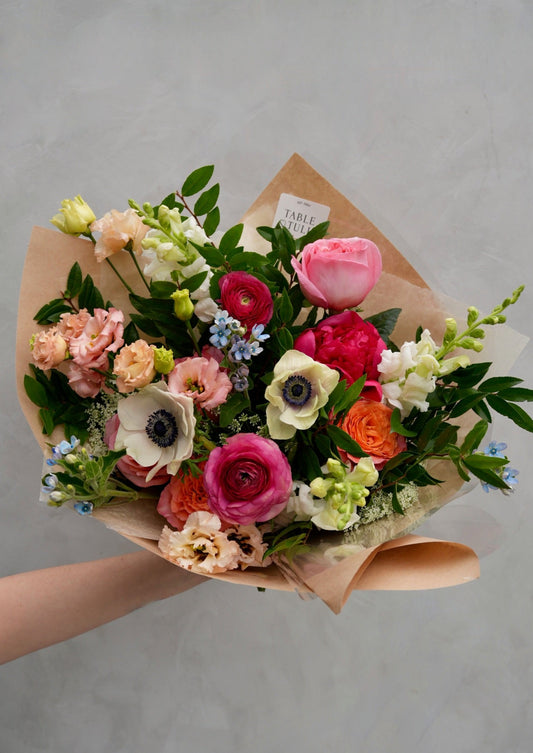 Hidden Gem Hand-Wrapped Bouquet