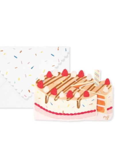 Birthday Cake Pop-Up Card