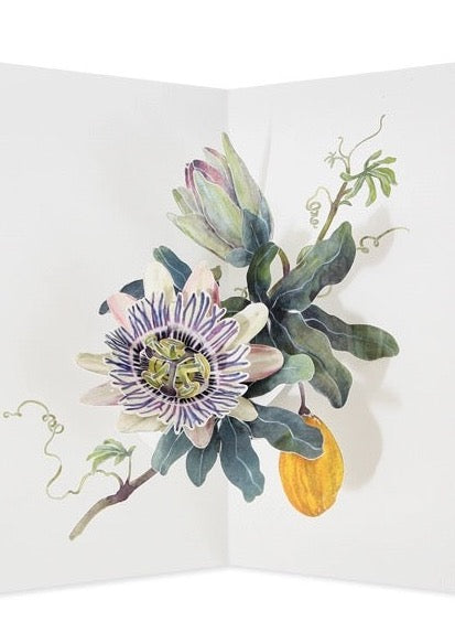 Passion Vine Pop-Up Card