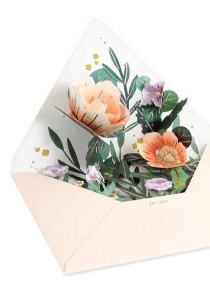 Wildflower Pop-Up Envelope