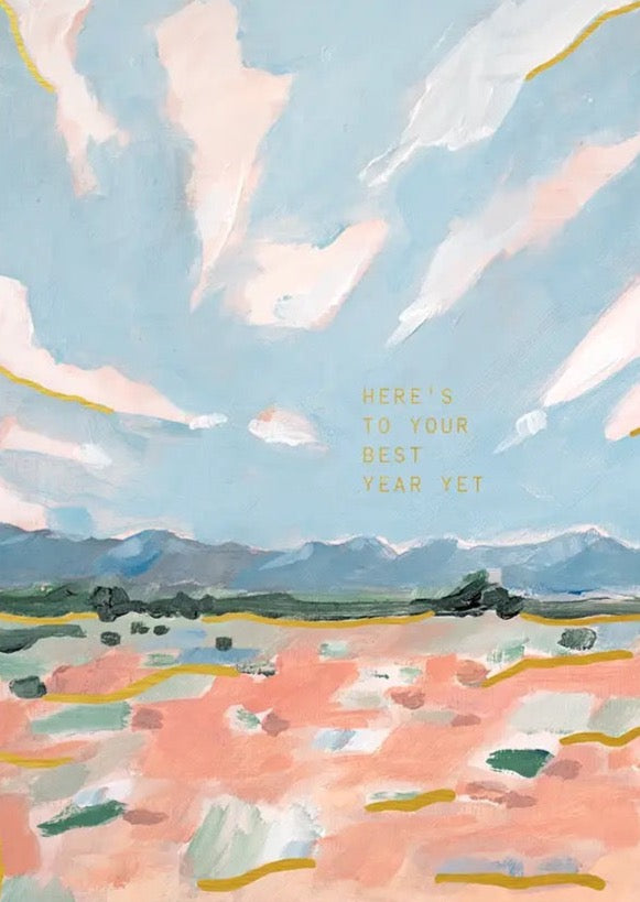 Far Away Mountains Card