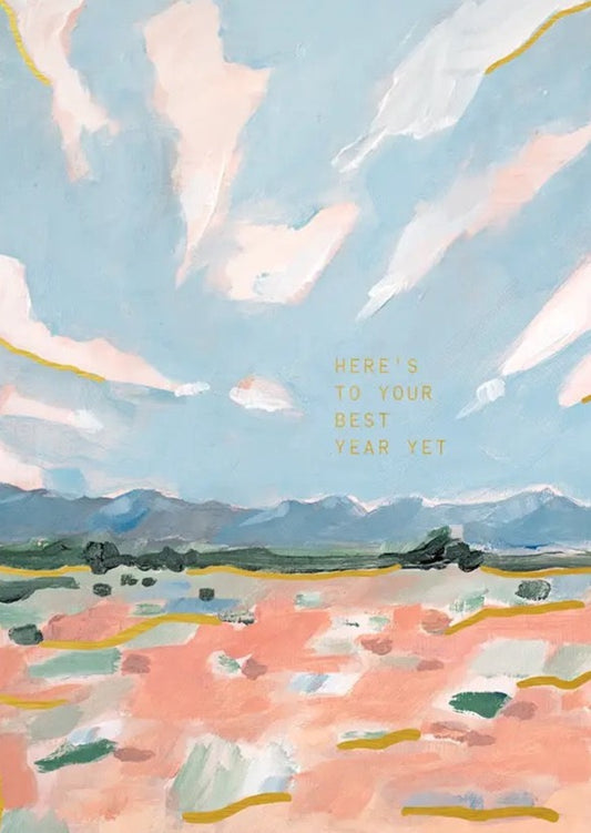Far Away Mountains Card