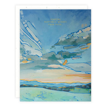 Birthday Wishes From Afar Card