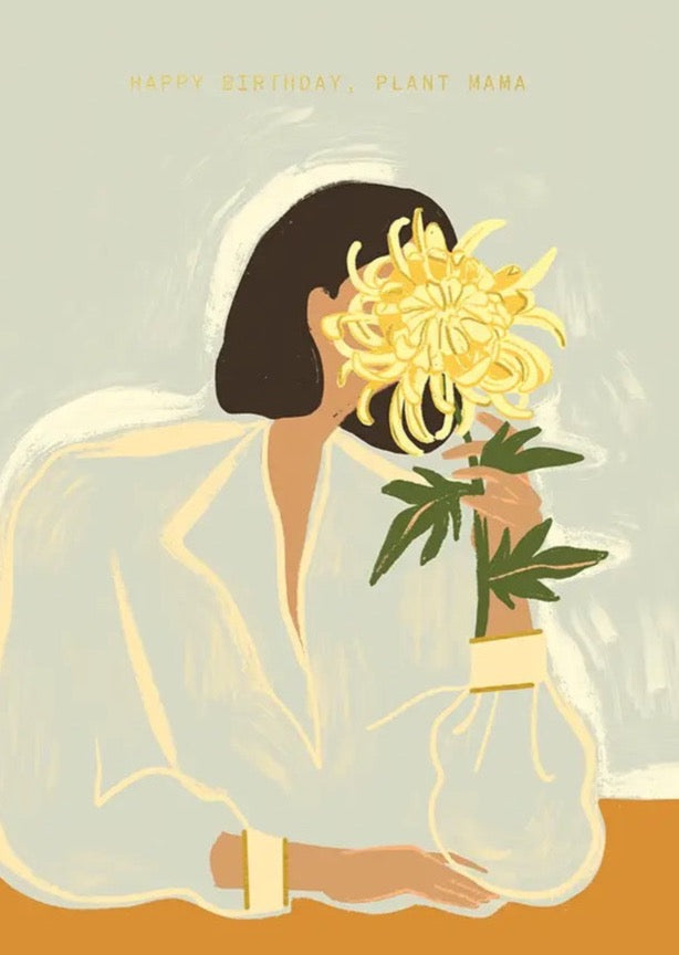 Plant Mama Birthday Card