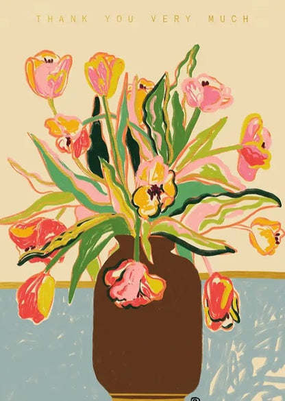 Thank You Bouquet Card