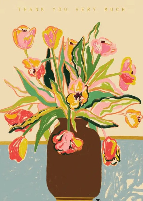 Thank You Bouquet Card