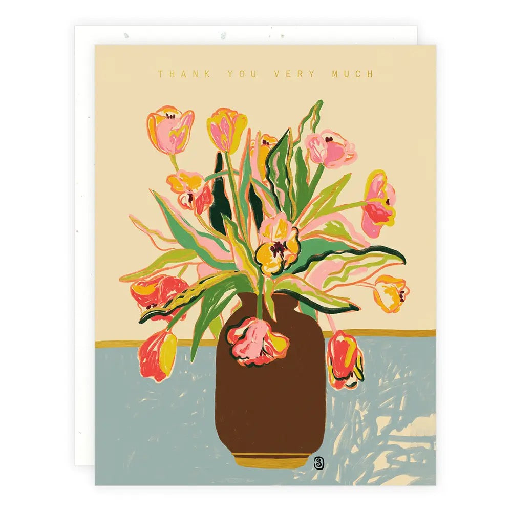 Thank You Bouquet Card