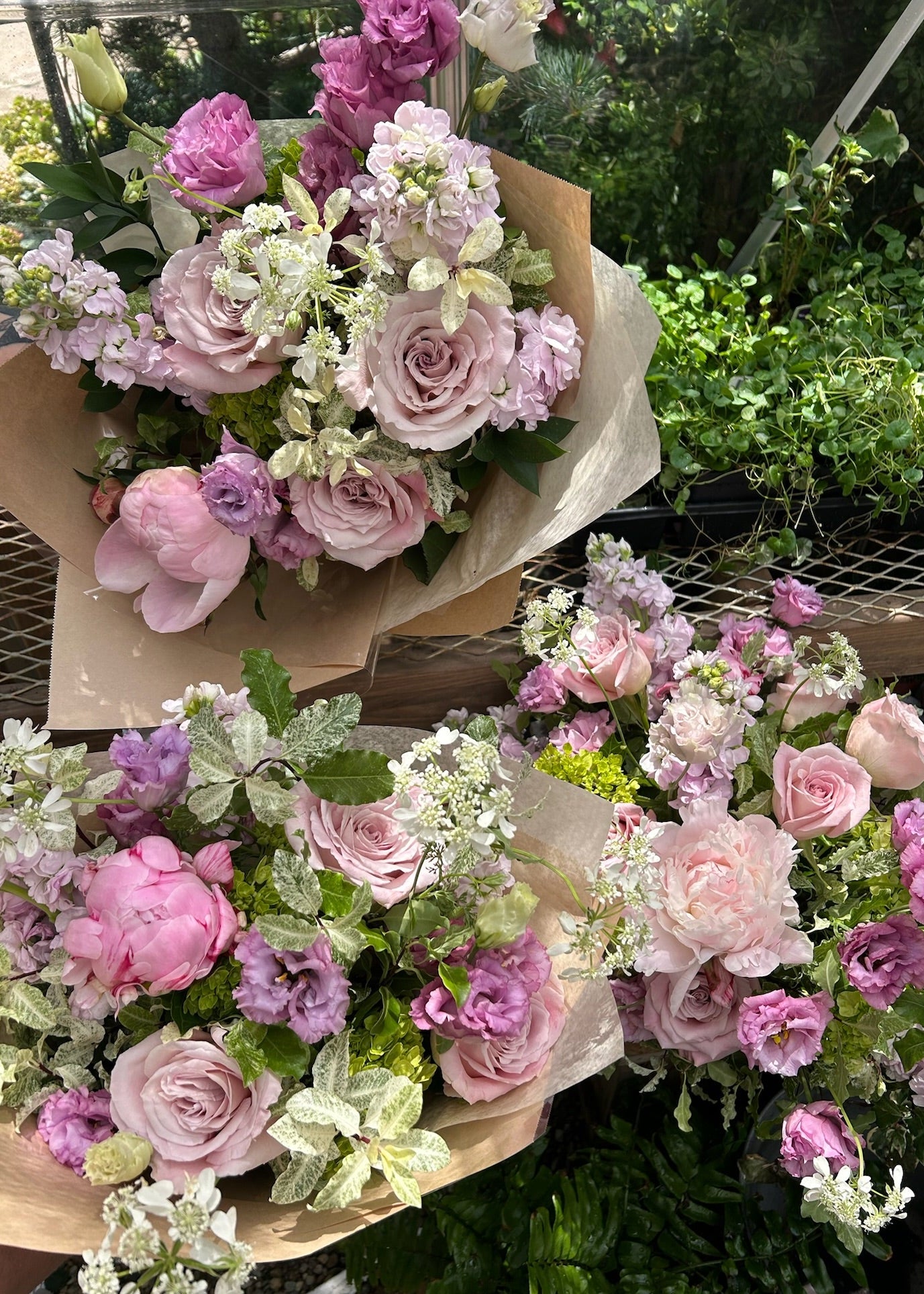 Lavender Haze Hand-Wrapped Bouquet