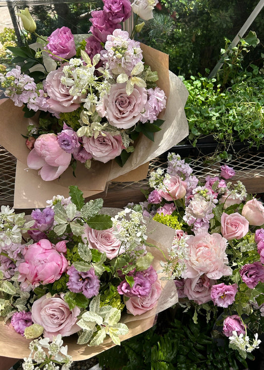 Lavender Haze Hand-Wrapped Bouquet