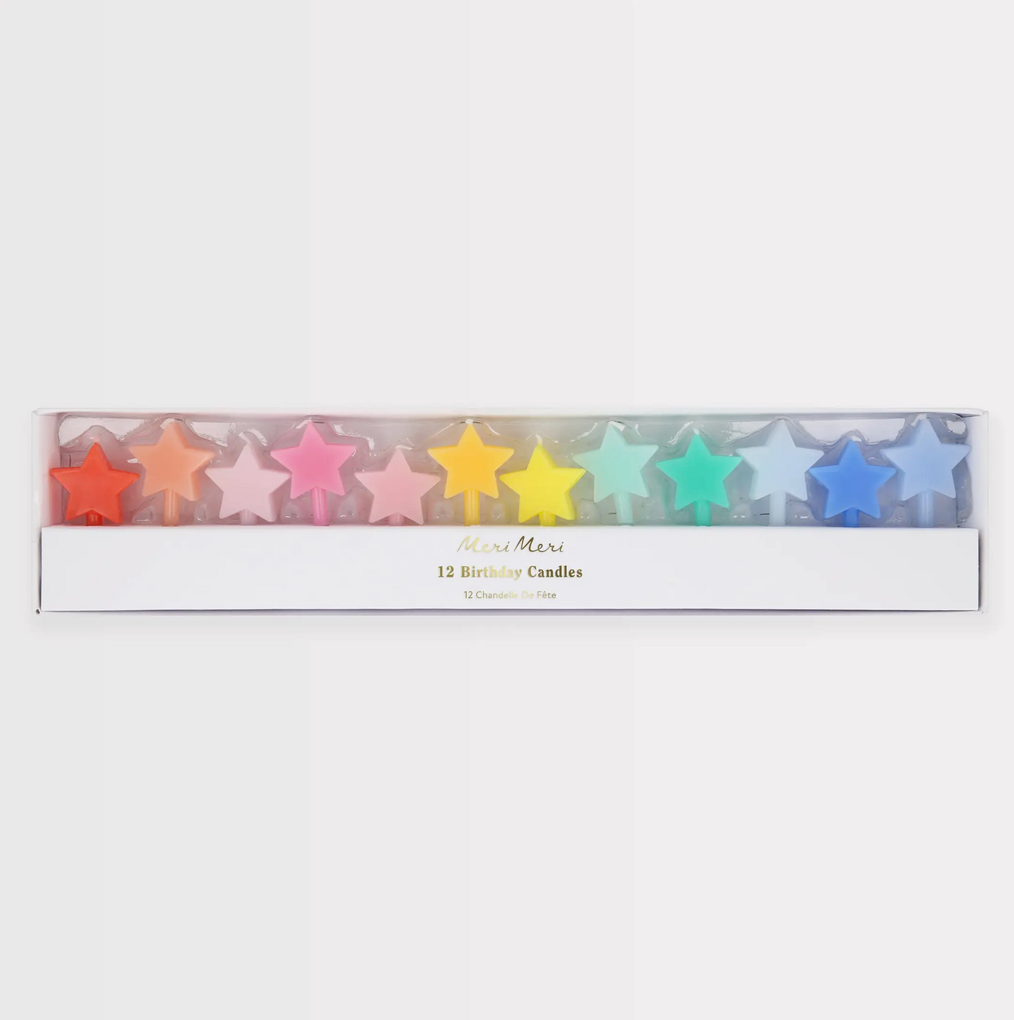 Rainbow Star Candles