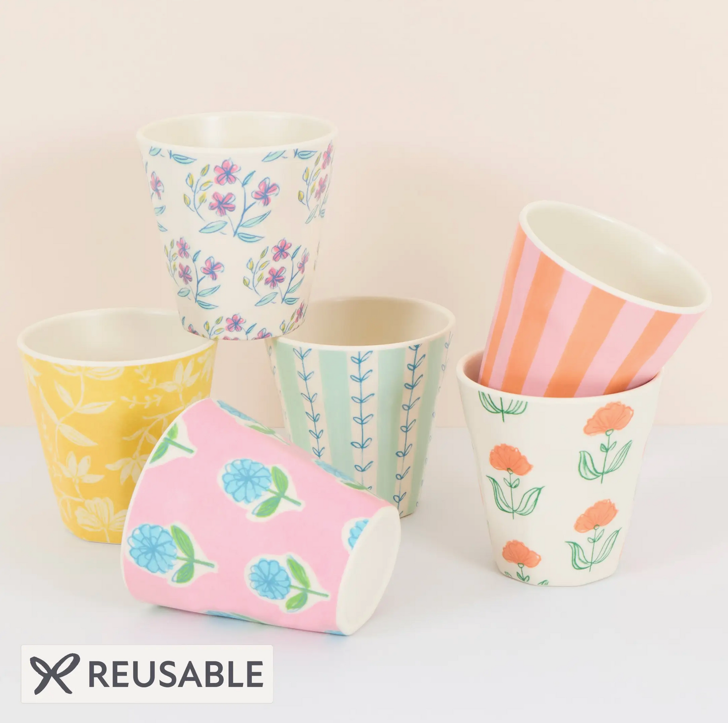 Flora Reusable Cups