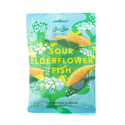 Bon Bon | Sour Elderflower Fish Swedish Candy