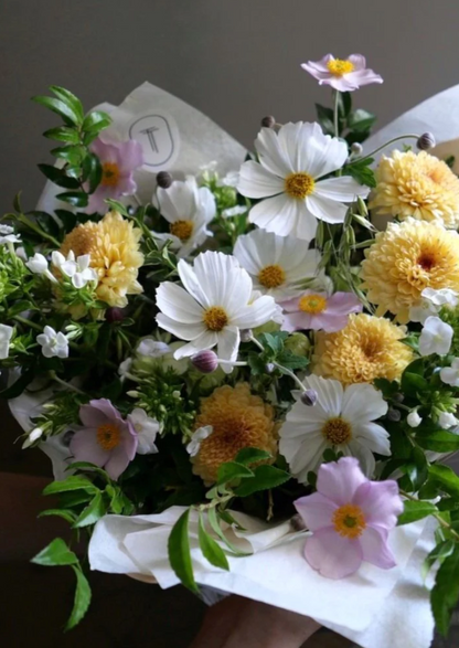 Seasonal Hand-Wrapped Bouquet Subscription
