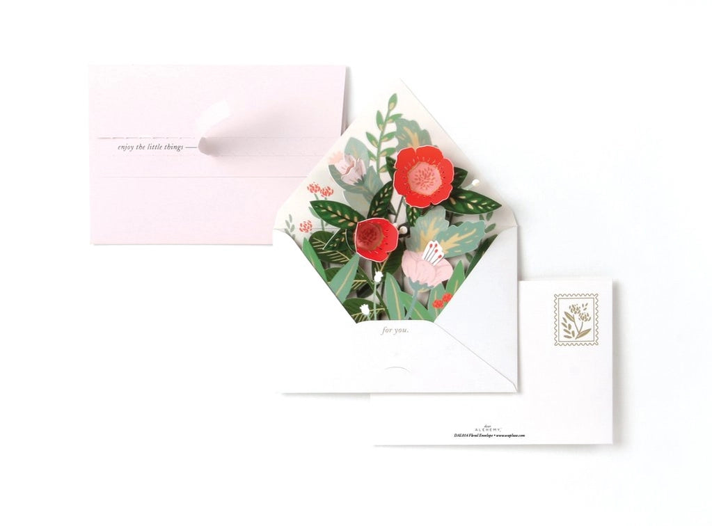 Mini Floral Pop-Up Envelope